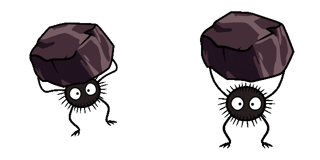 Spirited Away Susuwatari Animated Cursor