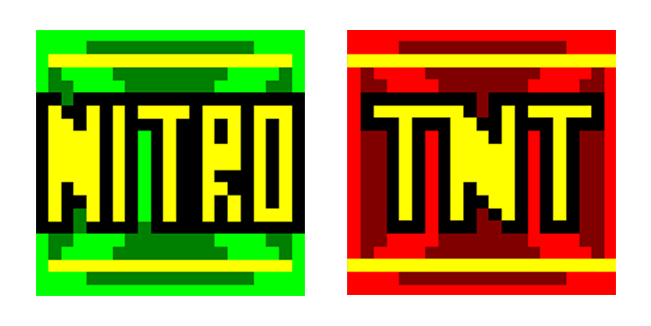 Crash Bash Nitro & TNT Pixel Cursor
