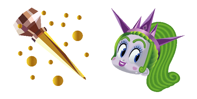 Trolls Velvet & Mic Animated Cursor