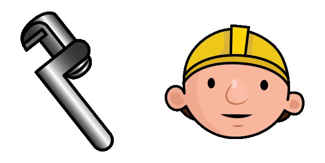 Bob the Builder & Spanner Animated Cursor