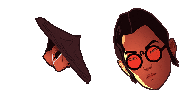 Blue Eye Samurai Mizu Animated Cursor