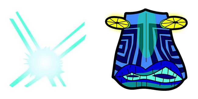 Dandadan Alien Serpo & Energy Sphere Cursor