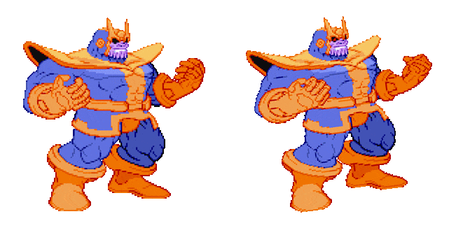 Thanos Pixel Animated Cursor