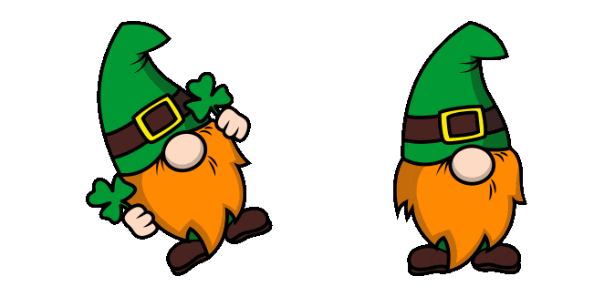 St. Patrick's Day Dwarf Animated Cursor