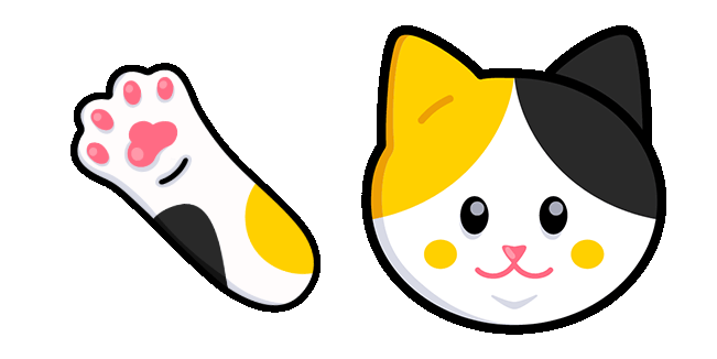 Minimalist Cat Paw Animated Cursor