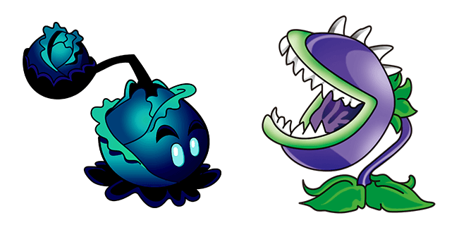 Plants vs. Zombies Cabbage-pult & Chomper Cursor