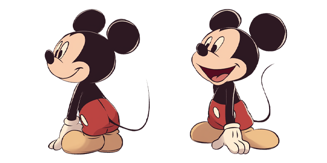 Small Mickey Mouse Cursor