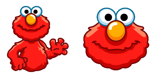 Sesame Street Elmo Animated Cursor