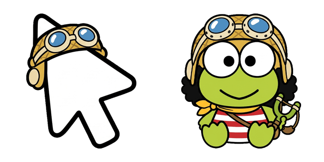 Sanrio Keroppi x Usopp Crossover Cursor