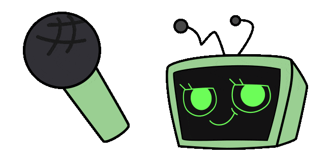 Dandy's World Vee & Mic Animated Cursor