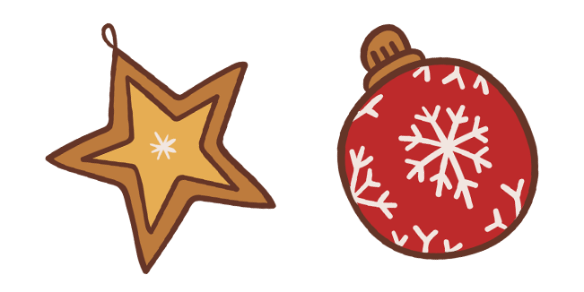 Christmas Star & Bubble Cursor