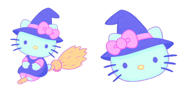 Hello Kitty Witch Sanrio Halloween Cursor