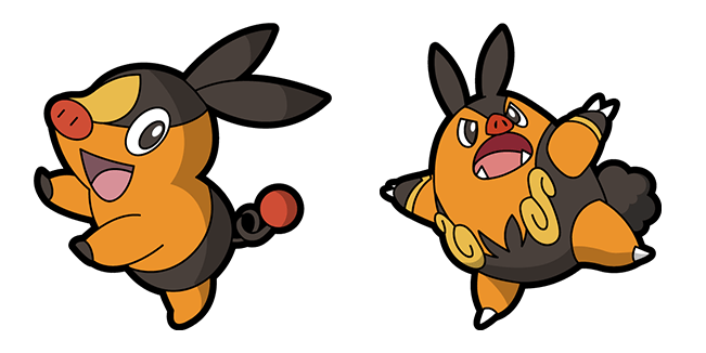 Pokemon Tepig & Pignite Cursor