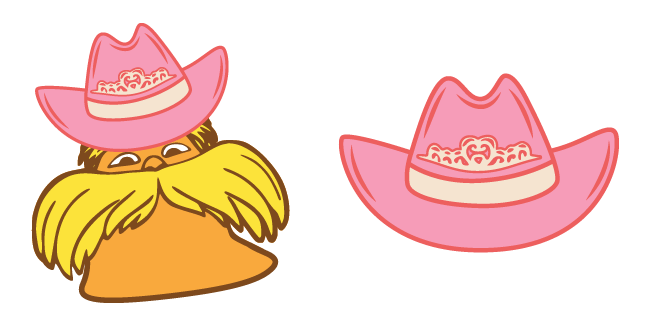 Preppy Lorax & Cowboy Hat Cursor