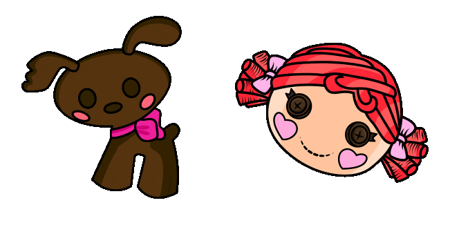 Toffee Cocoa Cuddles & Puppy Animated Cursor