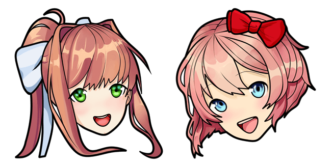 DDLC Sayori & Monika Cursor