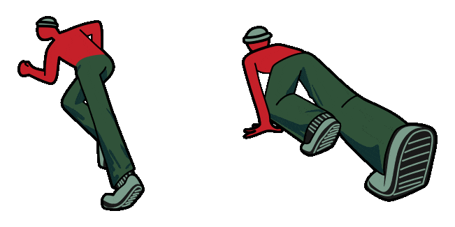 Parkour Animated Cursor