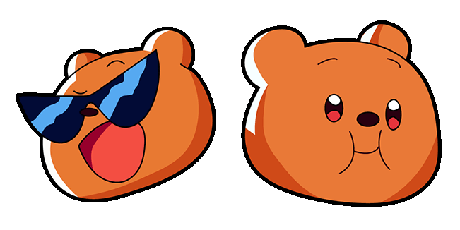 We Baby Bears Grizzly Bear Cursor