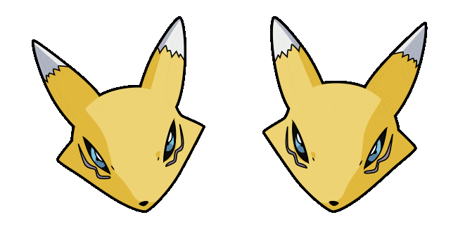 Digimon Renamon Animated Cursor