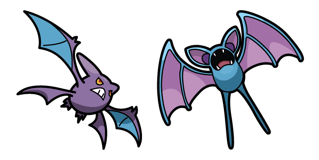 Pokemon Crobat & Zubat Cursor
