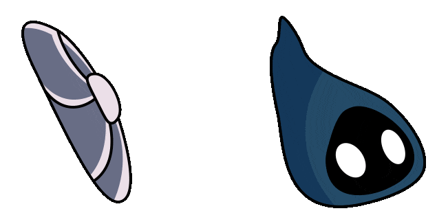 Hollow Knight Tiso & Shield Animated Cursor