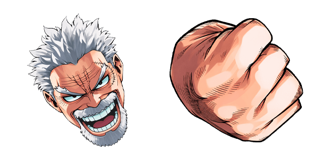 One Piece Monkey D. Garp Fist Cursor