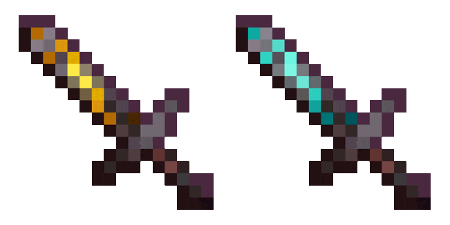 Minecraft Thunderstrike Sword Animated Cursor
