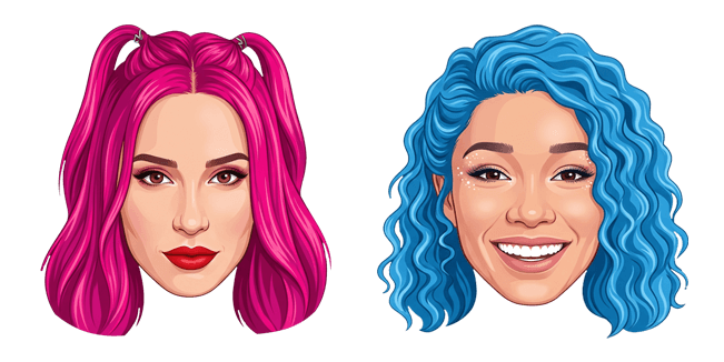 Descendants The Rise of Red & Chloe Charming Cursor