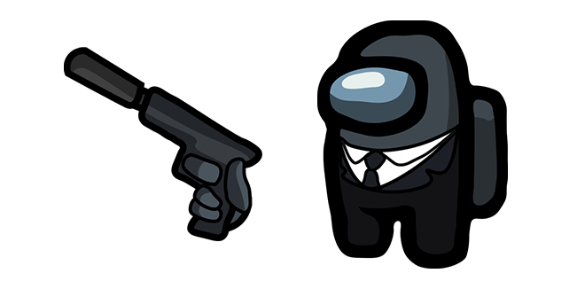Among Us John Wick Skin Cursor