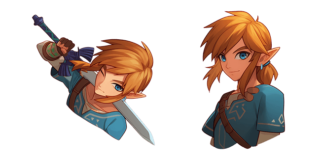 Legend of Zelda Link Winking Cursor