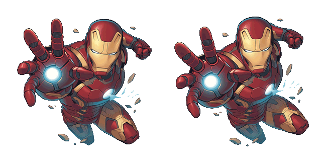 Iron Man Repulsor Blast Animated Cursor