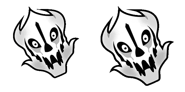 Undertale Gaster Blaster Animated Cursor