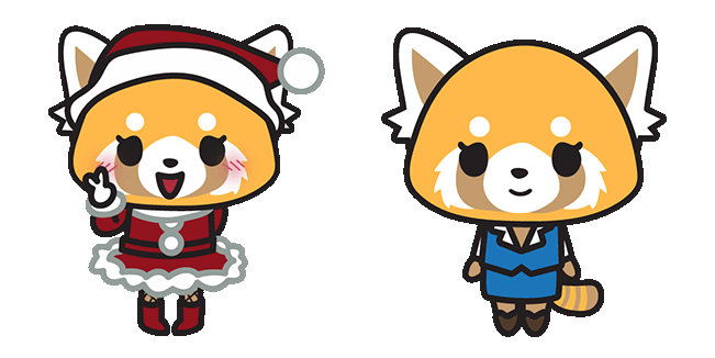 Sanrio Christmas Aggretsuko Animated Cursor