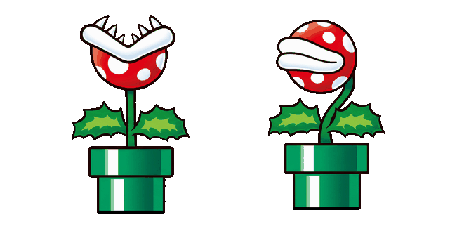 Super Mario Piranha Plant Animated Cursor