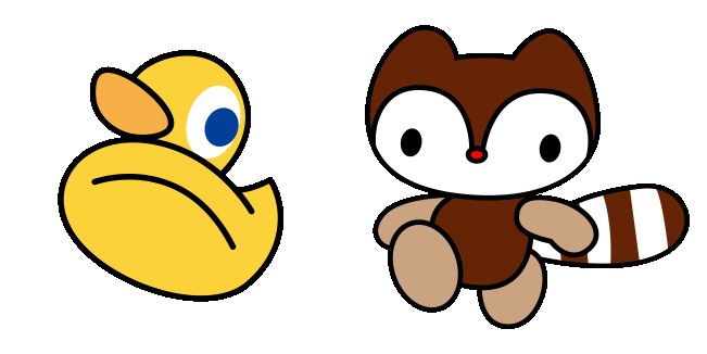 Sanrio Landry & Duck Animated Cursor
