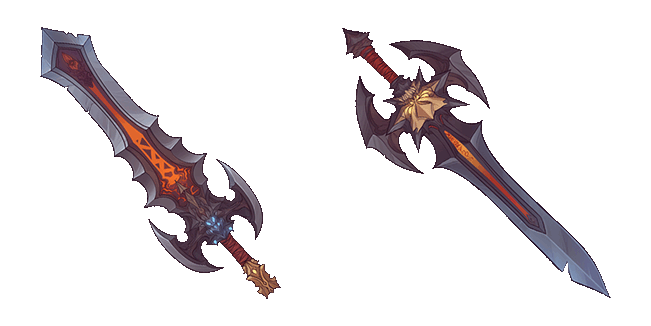 Monstrous Demon Blade Animated Cursor
