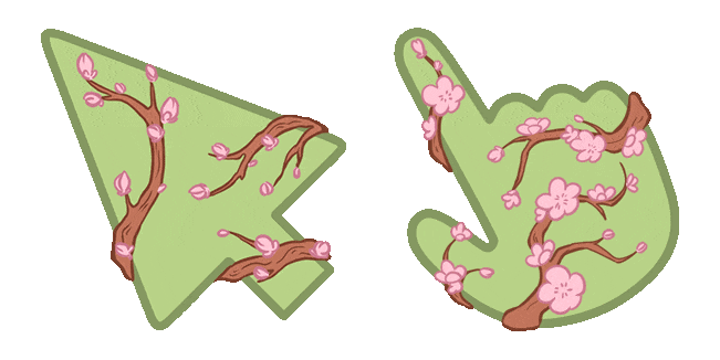 Spring Blossom Animated Cursor