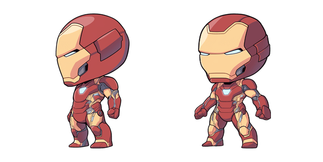 Chibi Iron Man Cursor
