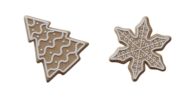 Christmas Cookies 3D Cursor
