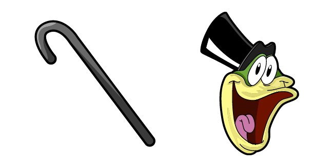 Looney Tunes Michigan J. Frog & Cane Cursor