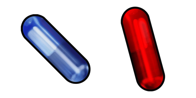 The Matrix Blue Pill & Red Pill Cursor
