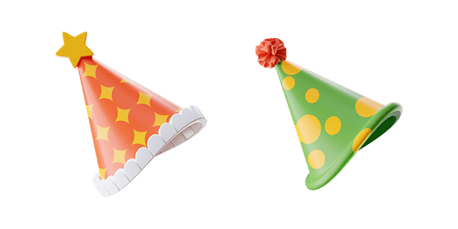 Party Hats 3D Cursor