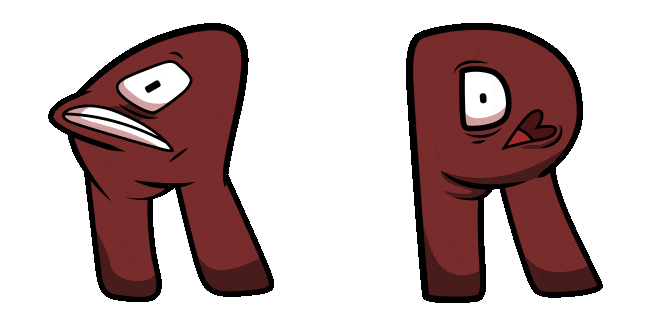 Alphabet Lore R Animated Cursor
