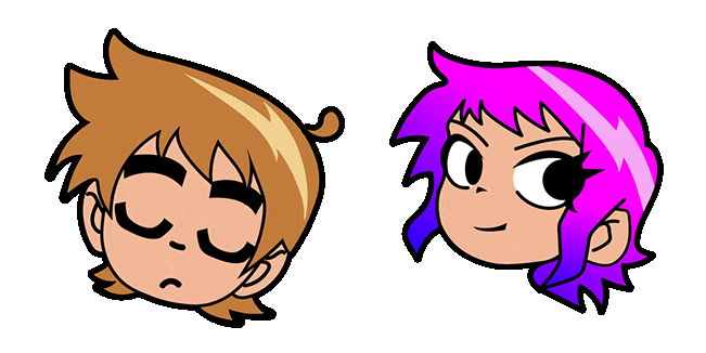 Scott Pilgrim Takes Off Scott & Ramona Animated Cursor