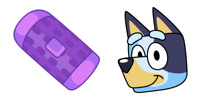 Bluey Heeler & Speaker Cursor