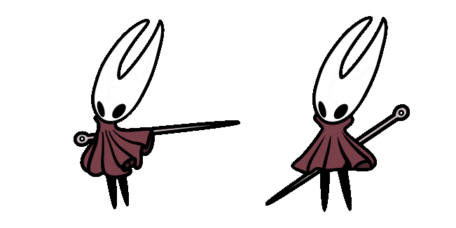 Hollow Knight Hornet Animated Cursor