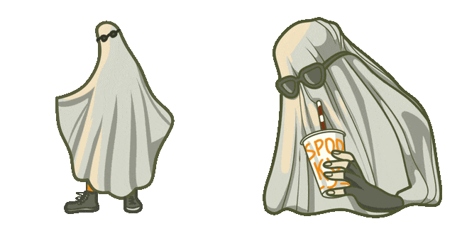 Halloween Trendy Ghost Animated Cursor