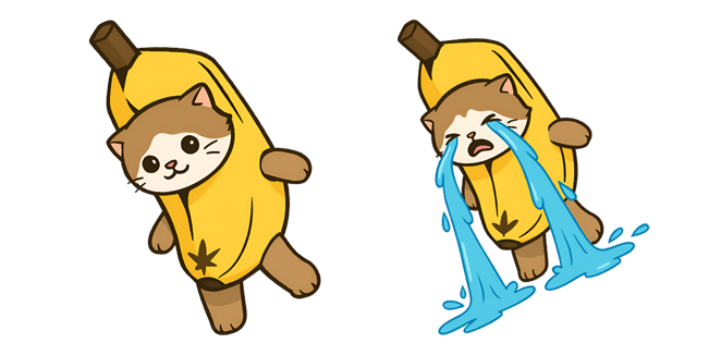 Banana Cat Meme Cursor