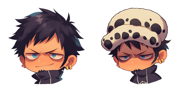 One Piece Chibi Trafalgar Law Cursor