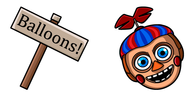 FNaF Balloon Boy & Plate Cursor